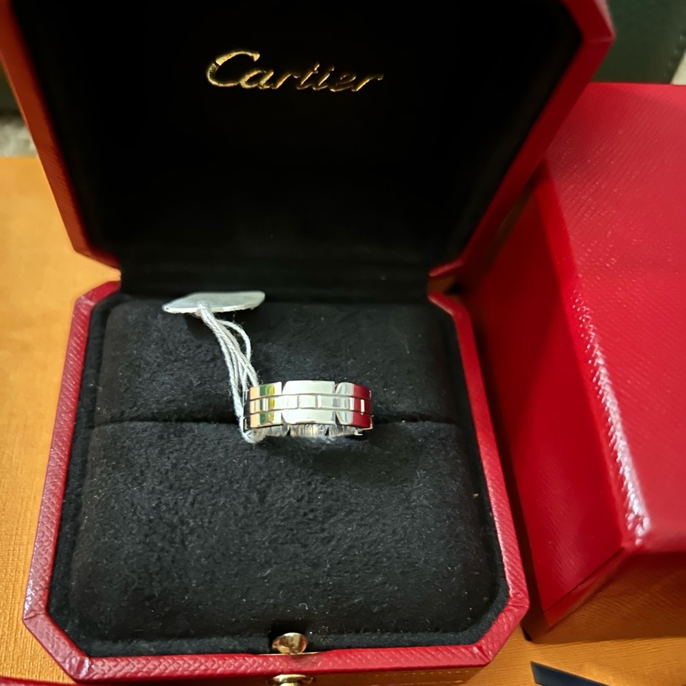 Authentic Cartier Tank ring 5.5